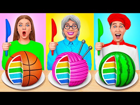 Ich vs Oma: Koch-Challenge | Kuchen Dekorieren Herausforderung Multi DO Challenge
