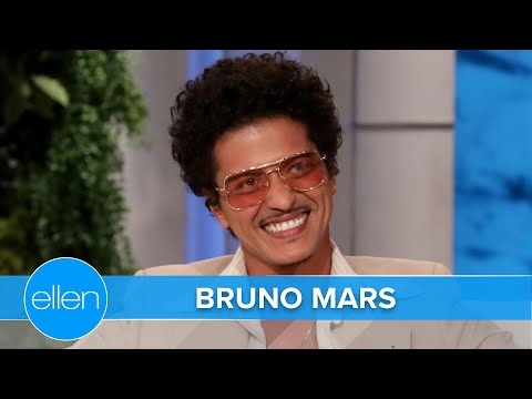 Bruno Mars Gets Ellen's Vacation Started