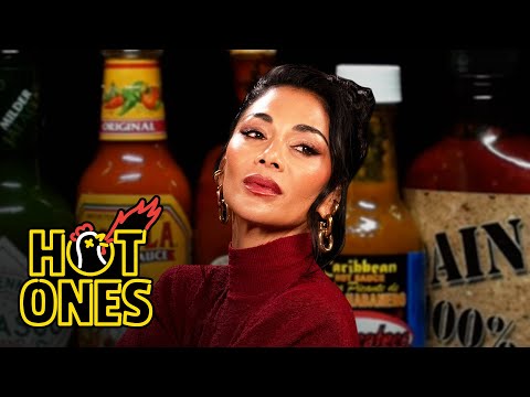 Nicole Scherzinger Regrets Double Dabbing While Eating Spicy Wings | Hot Ones