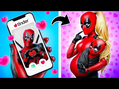 Superhelden erwarten ein Baby! Deadpool und Lady Deadpool sind Eltern geworden!