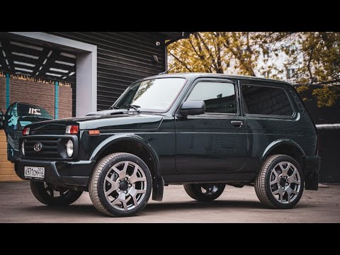 НИВА Легенда с громкой аудиосистемой. Автозвук SPL для улицы и для Niva Legend