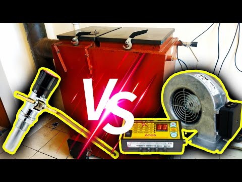 РЕГУЛЯТОР ТЯГИ против АВТОМАТИКИ. На чем дольше работает котел?