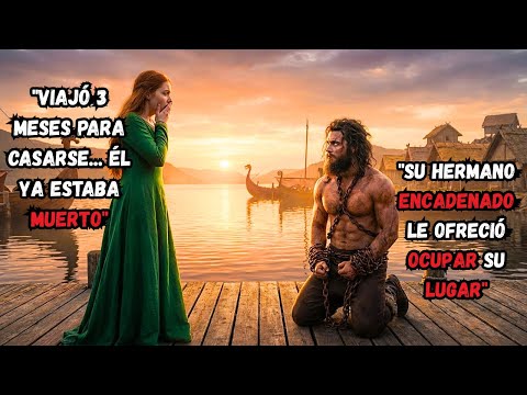 VIAJÓ 3 MESES PARA CASARSE… EL NOVIO MURIÓ… su hermano encadenado le ofreció ocupar su lugar