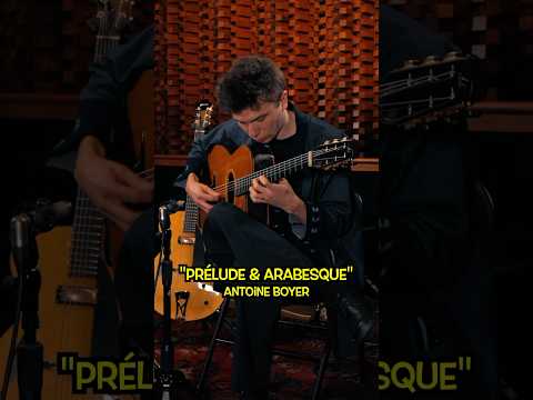 Antoine Boyer plays one of his Insane pieces #guitar #guitarist #gypsyjazzguitar #shorts