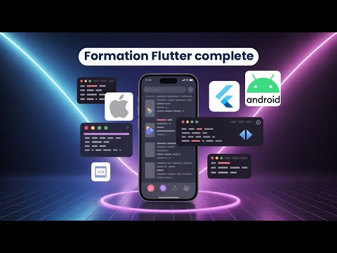 Apprends à coder une app mobile en un seul cours avec Flutter