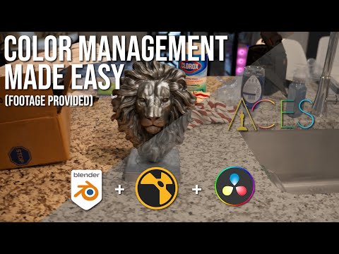 My full ACES VFX workflow using Blender, Nuke, & Resolve