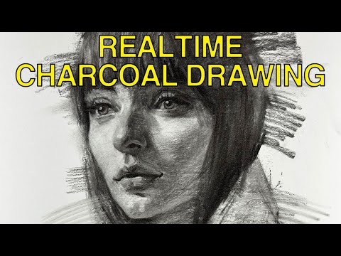 Realtime Charcoal Drawing, #123