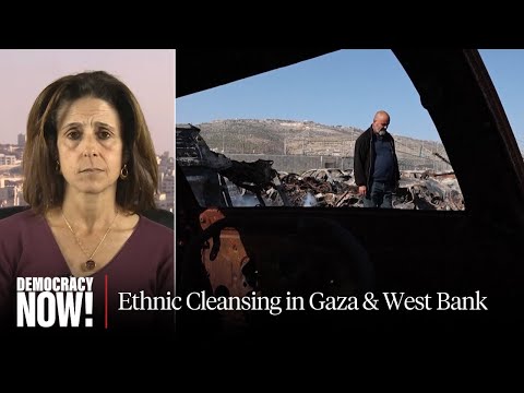 U.S.-Backed Ceasefire Is Cover for Ethnic Cleansing in Gaza & West Bank