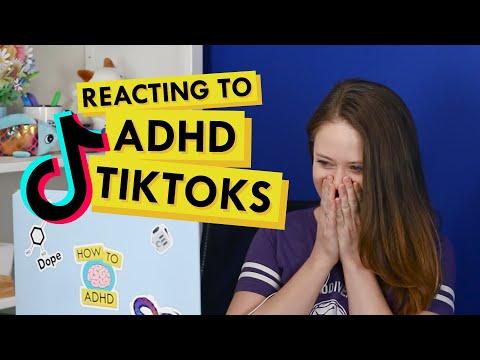 Reacting to ADHD Tiktoks!