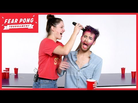 Fear Pong Tournament, Round 1 (Curtis vs. Breanna) | Fear Pong | Cut