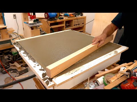 200lbs of CONCRETE! CNC Mill Build Part 1