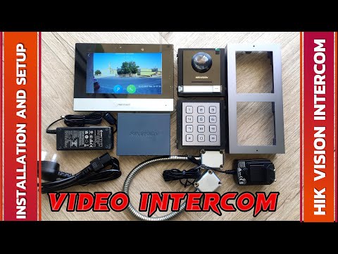 Step By Step Guide Hikvision Intercom System Installation & Configuration#hikvision #dahua #intercom