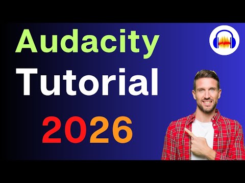 Audacity Step by Step Tutorial for Beginners - 2025