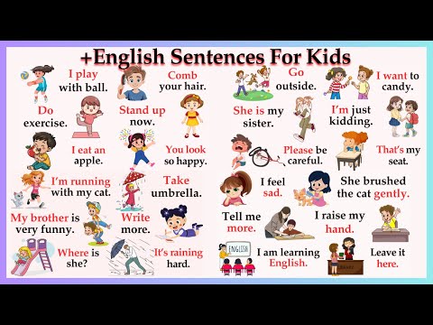 +English Sentences for Kids / Improve English for Kids / Spoken English for kids / Learn English