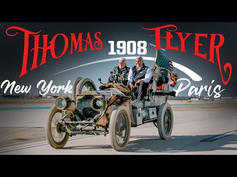 The Car That Raced Around the World?! Jay Drives the Thomas Flyer | Jay Leno’s Garage