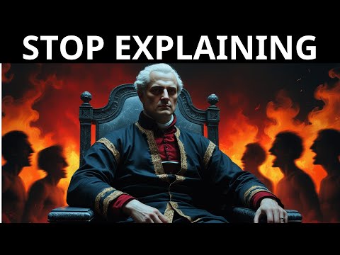 When You Stop Explaining Yourself — You Become Power | Machiavelli’s Law of Perception