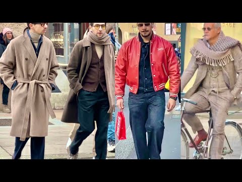 ITALY 2026 FEBRUARY 🇮🇹STYLISH OUTFITS FOR MEN 🇮🇹MILAN MEN’S STREET STYLE #teachingmensfashion 