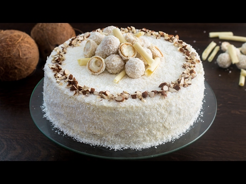 Almond Coconut Cake (Raffaello cake) Recipe