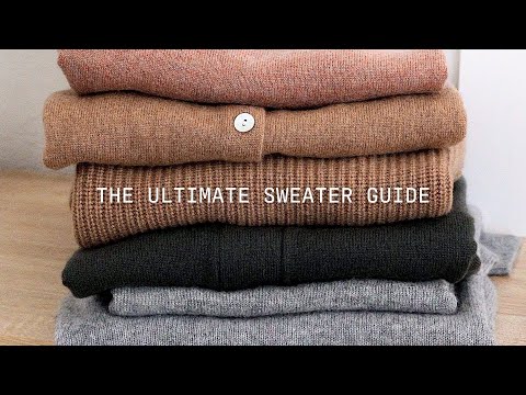 How to Style EVERY Type of Sweater ✨ best affordable cashmere sweaters ft. Quince