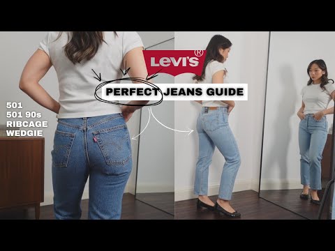 Best Levi’s Jeans for Petite Girls – Try-On & Fit Guide (501, 501 90s, Ribcage, Wedgie)