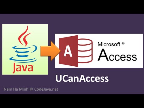 Java Connect to Microsoft Access database using UCanAccess