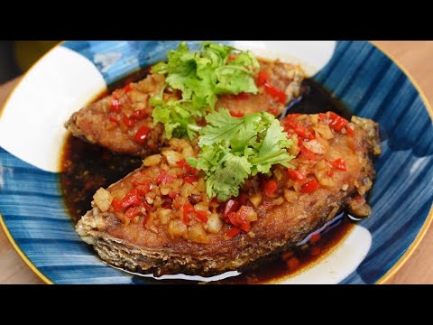 香煎酱油鱼的做法🐟酱香入味，肉嫩多汁，好吃又下饭💯‼️Fried fish with soy sauce🐟sauce is fragrant, tender and juicy, delicious