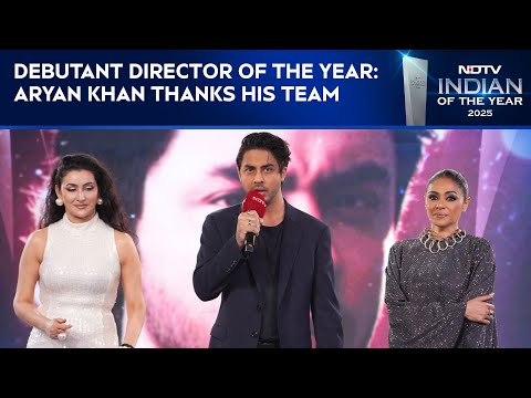 Debutant Director Of The Year: Aryan Khan Thanks His Team And Makes Mom Proud