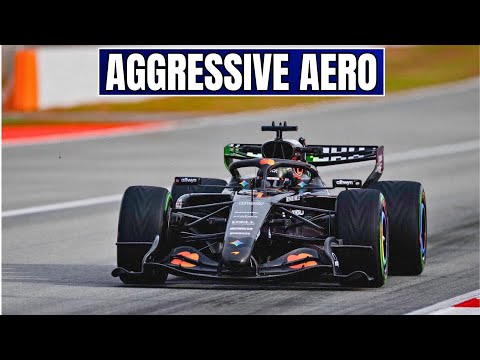 McLaren's AGGRESSIVE MCL40 Revealed at Private Barcelona Pre Season Test