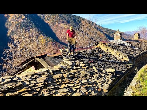 Ristrutturo la mia Baita in Montagna – Pavimento pietra - Potatura alberi - Gettata cemento - n. 69