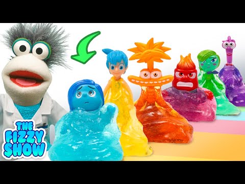 Fizzy The Pet Vet Explores Inside Out 2 Emotions Covered In Slime | The Fizzy Show Videos