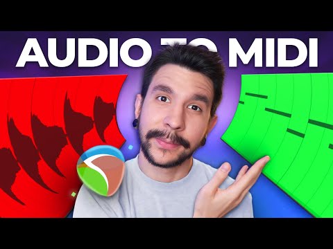 Instantly convert AUDIO to MIDI in REAPER