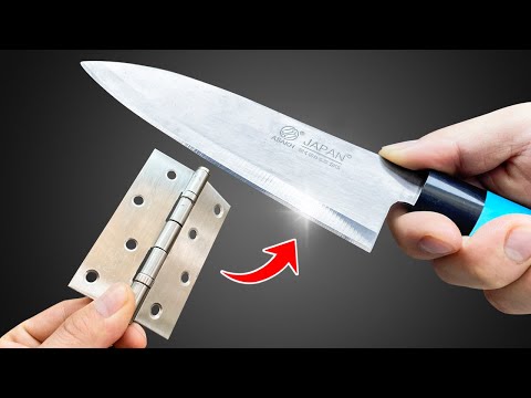 Razor Sharp KNIFE in Just 1 Minute! Millions of People Regret Not Knowing Sooner