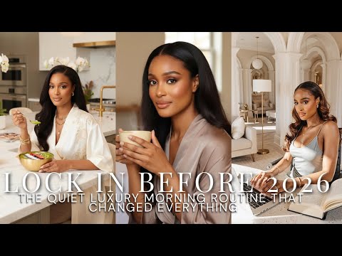 10 Elegant and Luxurious Morning Routine Steps to Lock In Before 2026