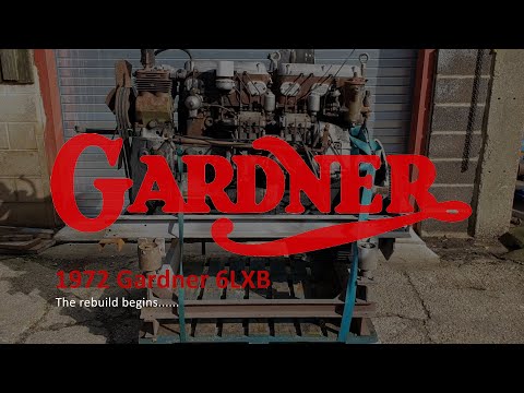 Gardner 6LXB 180 Overhaul Part 5 - The rebuild begins.