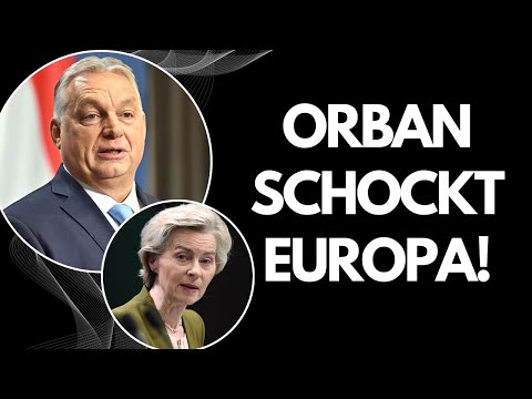 „Das darf nicht rauskommen!“ Doch Orban sagt es trotzdem über Von der Leyen…