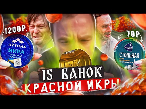 15 JARS OF RED CAVIAR AND IMITATION CAVIAR 🤢🤢🤢 THEY MAKE IT, BUT WE ARE SHAME ON US!1!