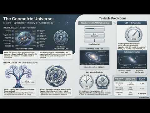 The Geometric Inevitability UCF Zero Parameter Limit Unifying Chronosphere