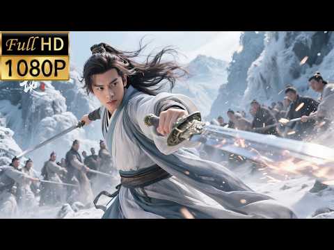 【最新功夫电影】七星寶劍引百人搶奪，人人看不起的廢柴小子卻意外觸發隱藏關卡，一步登天奪冠！💥|#chinesedrama #kungfu