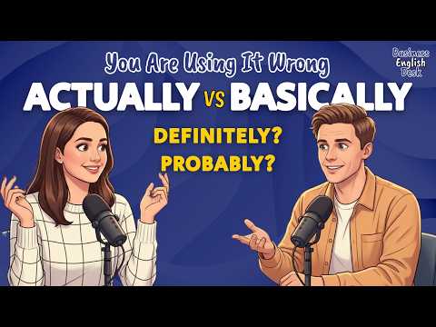 Stop Misusing Actually & Basically! Learn Probably and Definitely Too | English Learning Podcast