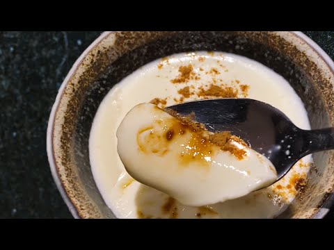 3 Ingredient Ginger Milk Pudding #shorts