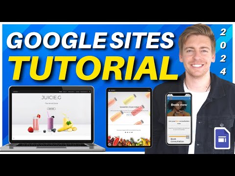 Ultimate Google Sites Tutorial 2025 | Create A ‘Full Feature’ Google Sites Website