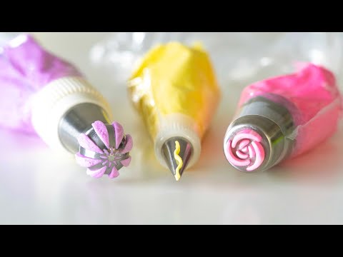 Every Kind of RUSSIAN PIPING Tips for Mother's day!