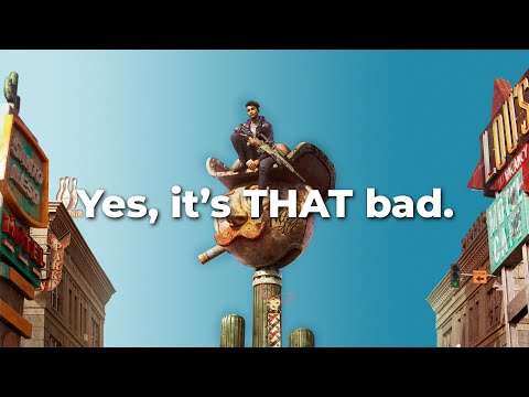 I tried 'Saints Row' to see if it really is THAT bad...