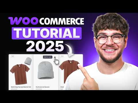 WooCommerce Tutorial 2025 - Build eCommerce Website on WordPress