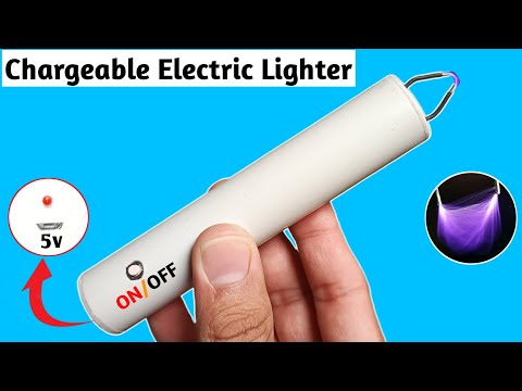 How to make an plazma arc lighter! DIY Electric Lighter