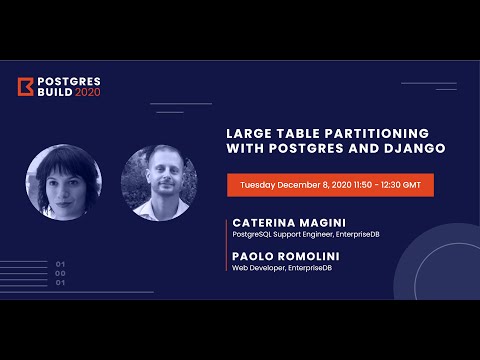Large Table Partitioning with PostgreSQL and Django
