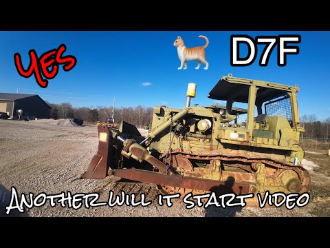I bought another non running Cat D7F missing parts. Will it start. What the heck did I buy this time