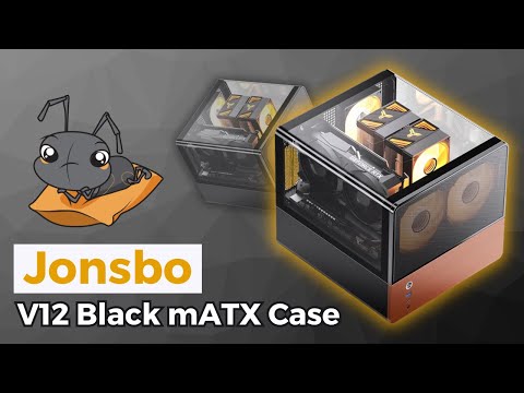 Jonsbo V12 mATX Case and GALAX GeForce RTX™ 5060 Ti 1-Click OC 16GB