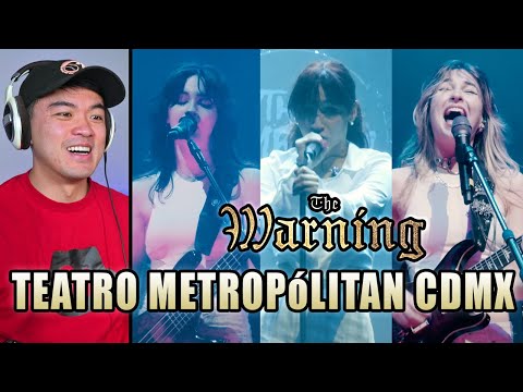The Warning - Live At Teatro Metropolitan CDMX 2022 Full Concert | Rock Singer Reacts
