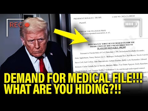 Trump PANICS as Lawsuit DEMANDS his Medical File…in 30 DAYS!!!!